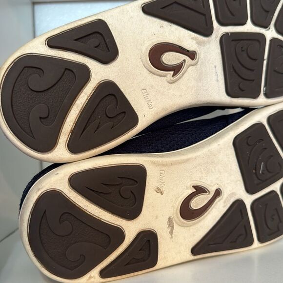 Olukai Nohea Mens Blue Comfort Mesh Slip On Loafer Boat Shoes - Picture 12 of 14